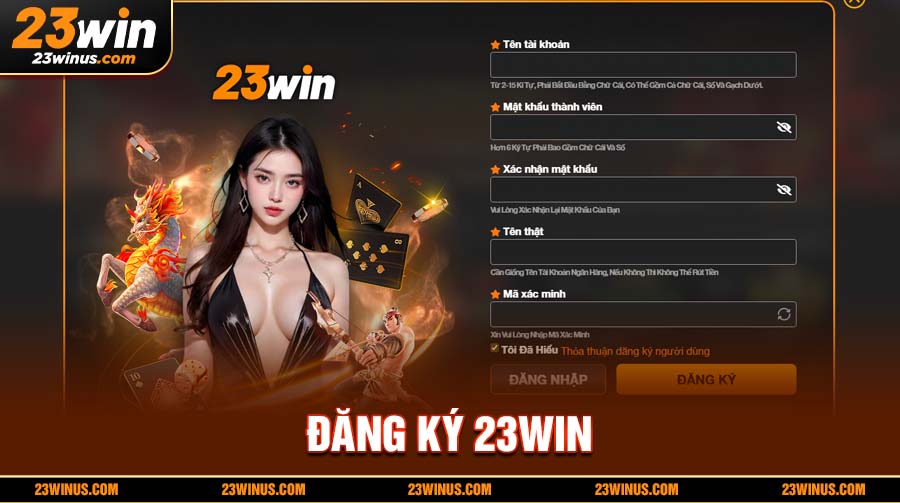 Đăng ký 23Win
